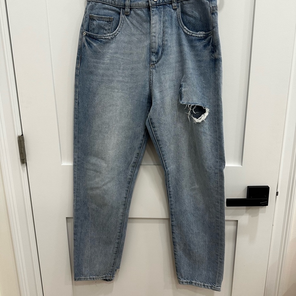 DL1961 Susie High Rise Distressed Jeans